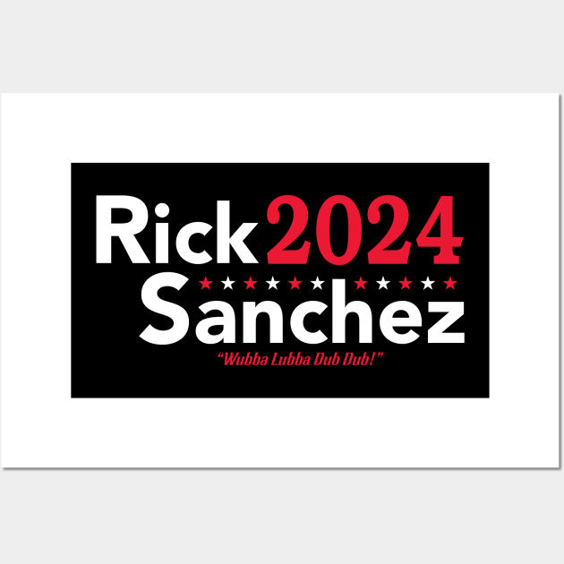 Rick Sanchez 2024 Wall Art by Vault Emporium